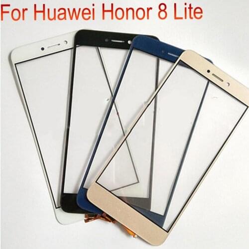 For Huawei Honor 8 Lite Touch Panel Screen Digitizer Glass Sensor Touchscreen Touch Panel With Flex Cable Replacement Honor8Lite