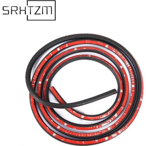 4 Meter Car Door Weatherstrip Auto Door Sealing Strip Big D Type Rubber Seals Anti-noise For BMW E39 E46 E60 E90 X1 X2 X3 X5
