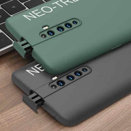 GKK Liquid Silicone Soft Case For OPPO Reno 2 2Z 10x Zoom Case Anti-knock Lifting Protection Cover For OPPO Reno 2 2Z 10x Zoom