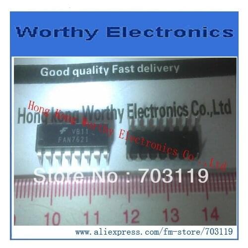 10pcs/lot FAN7621N FAN7621 7621 DIP-16