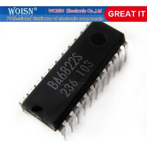 2pcs/lot BA6822S BA6822 DIP-22 In Stock