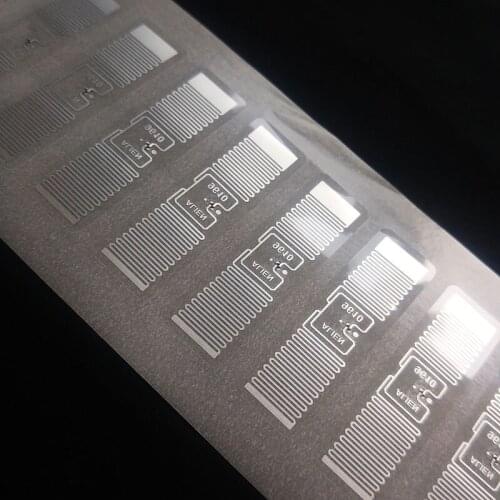 UHF RFID passive stickers 48*14mm Alien AZ9610 Alien 9610 H3 1-3m tags labels 100pcs/Lot