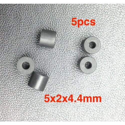 5pcs 5.0x2.0x4.4mm for Panasonic RQ-SX dual-belt Walkman cassette deck tape pressure belt pulley wheel rubber ring leather