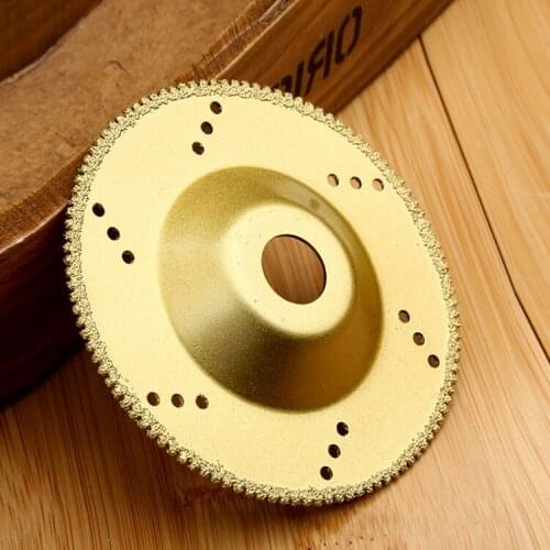 1pc 100mm Diamond Saw Blade for Cutting Ceramic Porcelain Tile Granite Marble Suitable for Angle Grinders