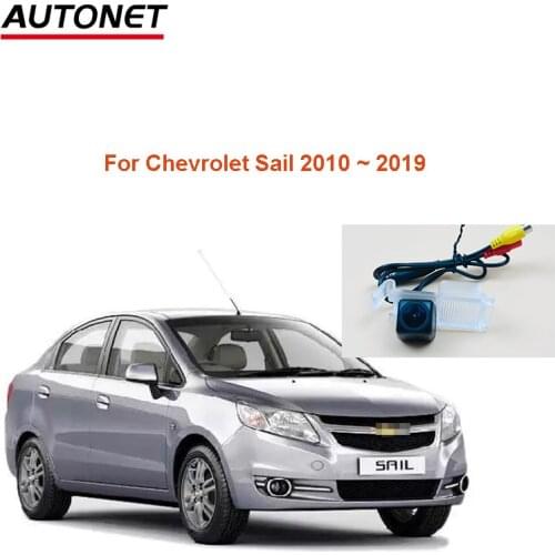 Autonet 1280*720P Rear view camera For Chevrolet Sail 2010 2011 2012 2013~ 2019 CCD nightview rear camera/ license plate camera