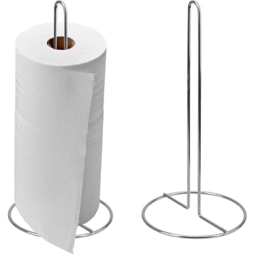 Toilet Roll Stand Bathroom Towel Hook Kitchen Roll Paper Accessories Toilet Paper Holder 31*15cm Tissue Towel Rack