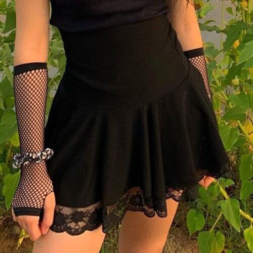 DINGHAN High Waist Skirts For Women