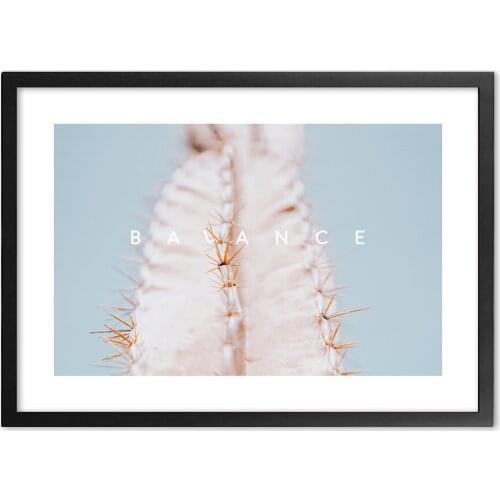 Cactus Plant Flower Wall Art Print PaperPainting Nordic Posters And Prints Wall Pictures For Living Room Decor