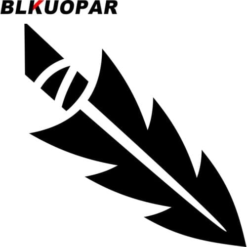 BLKUOPAR for Barbed Spear Car Stickers Waterproof Decals Windshield Refrigerator Sunscreen Vinyl Material Funny Decoration