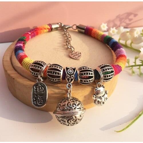 New Ethnic Style Hollow Bell Collar Cat Puppy Beautiful Cute Pet Pendant Decoration Supplies