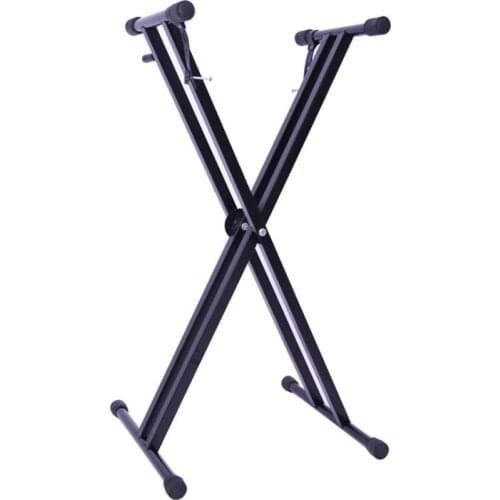 Electronic organ stand X-shaped zither stand double tube folding keyboard stand musical instrument accessories