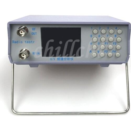 Simple spectrum analyzer UV segment tracking source 136-173MHz 400-470MHz test duplexer, filter,spectrum signal
