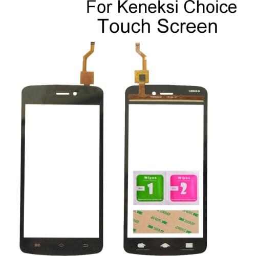 5.0'' Mobile Touch Screen Glass For Keneksi Choice Touch Screen Digitizer Glass Sensor Tools Adhesive Clear Wipes