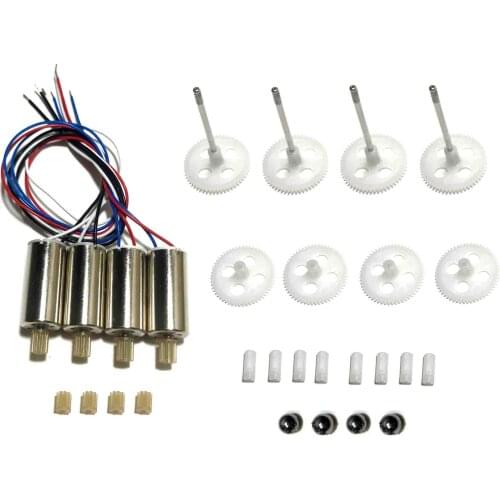 SG106 Drone Wifi FPV Drone S165 RC Quadcopter Spare Parts Motor Accessories CW CCW Engines motor Main Shaft Gear set