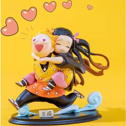 Demon Slayer Agatsuma Zenitsu`s Happiness GK Resin Limited Statue Figure