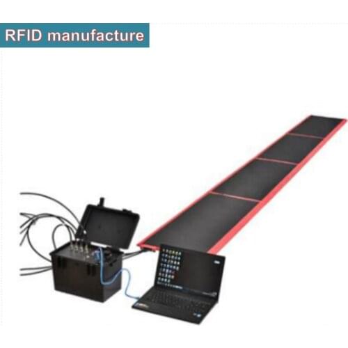 HighQuality USB impinj 4ports host reader race chip timing long range floor mat antenna waterproof rfid for sports timing system