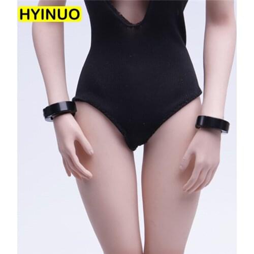 Womens Quality Metal Bracelet Female 1/6 Scale Wristband Jewelry Wristband Play Toy F12 "Action Figure Doll Body Model Bracelet