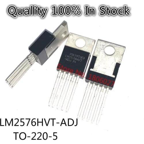10pcs/lot LM2576HVT-ADJ LM2576 TO-220