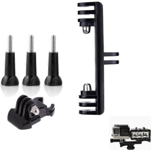 5in1 Kit Double-Bracket Bridge Connector with 3pcs Long Screw and QR Buckle