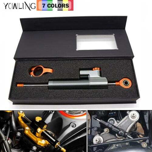 Aluminum Motorcycle Steering Damper Stabilizer Linear Safe Control for Honda CB1000R CB1100 CB599 CB600 HORNET CB600F 1998-2006