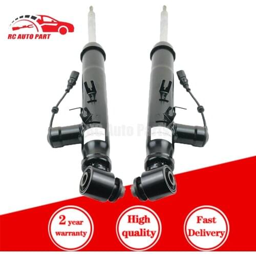 2PCS Rear Left + Right Air Suspension Shock Absorbers w/ Electric Sensor For Audi A6 S6 4F C6 2004-2011 4F0616031N 4F0616032N