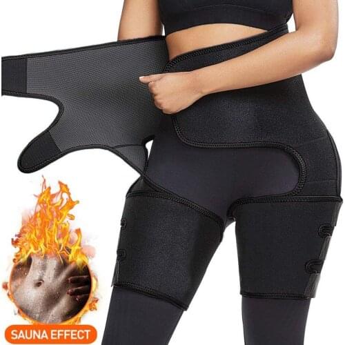 Womens fitness belt waist thigh leggings belt Slimming bandage Elastic Shaperwear waist Shaping Elastic Slimmer Wrap CM