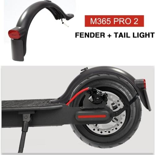 Fender Rear Mudguard Brake Taillight Parts Set Outdoor Scooters Sports Entertainment for Xiaomi Scooter M365 Pro 2 1S