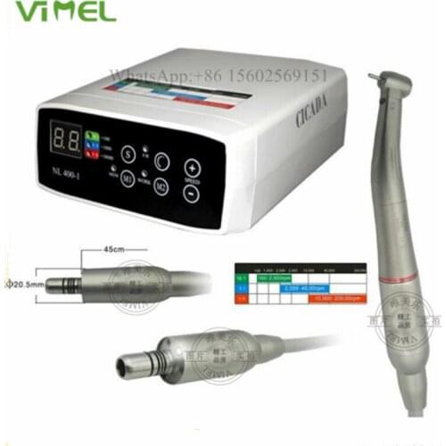 Hot Sale Dental clinical brushless micromotor fiber optical 1:5 increasing electric motor handpiece odontologia dentist Tool