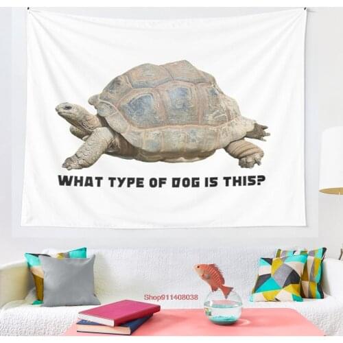 What Type of Dog is This tapestry Art Wall Hanging Tapestries for Living Room Home Dorm Decor