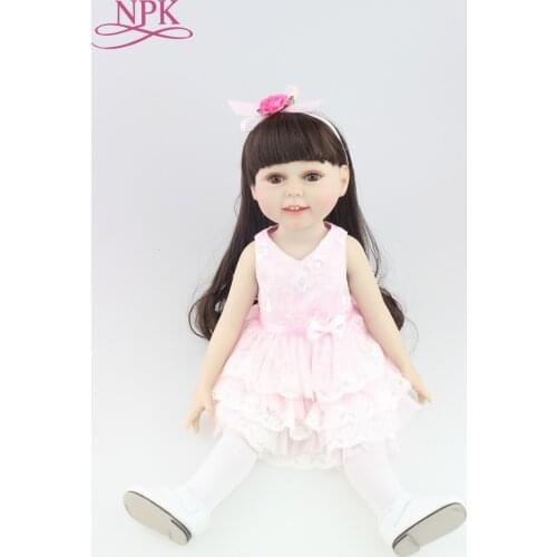 NPK reborn doll Most popular 18inches fashion toy play doll education toy for girls birthday Gift