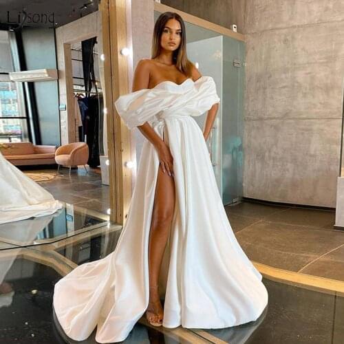 Lisong Womens Satin Dresses