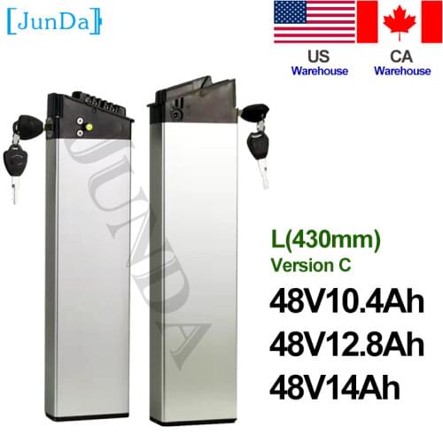 48v 10Ah li-ion foldable bicycle battery 10ah 12.8ah Folding ebike lithium ion batteries