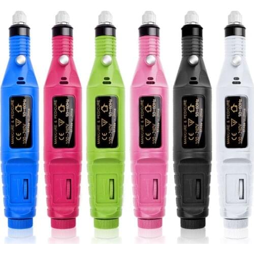 Manicure Tool Nail Polisher Nail Mini Electric Nail Polisher Pen Type Electric Nail Polisher To Dead Skin Suitable For Any Skin