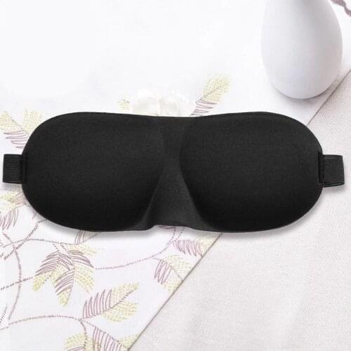 1Pcs 3D Sleep Mask Natural Sleeping Eye Mask Eyeshade Cover Shade Eye Patches Women Men Soft Portable Blindfold Travel Eyepatch