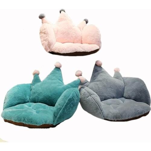 Soft Crown Plush Seat Pads Floor Cushions Baby Seats Sofa Chair Cushion Comfortable Filler Cradle Mat for Toddler Dropshipping
