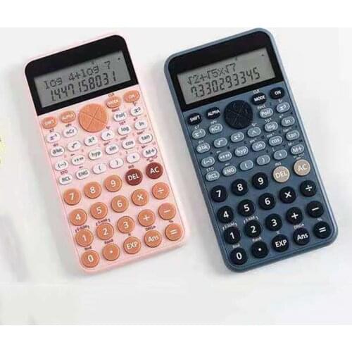 Scientific Function Calculator Student Examination Scientific Calculator Accounting Office Portable Two-line Display Calculator