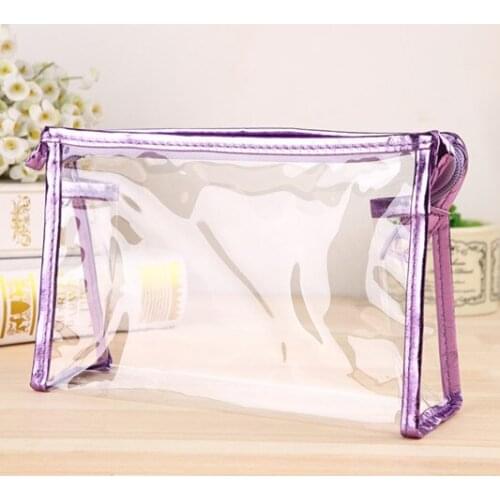 Transparent Portable Make Up Women Makeup Organizer Bag Girls Cosmetic Bag Toiletry Travel Kits Storage Bag Hand Mujer Bolsas