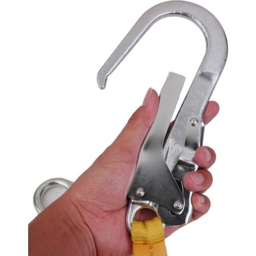 Polyester Safety Harness Belt 180cm with Carabiners 22KN Climbing Arborist