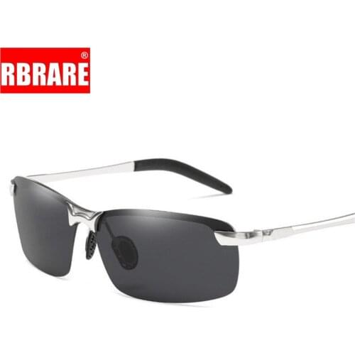RBRARE Polarized Metal Sunglasses Men Brand Designer Classic Sun Glasses Women/Men Outdoor Travel Driving Oculos De Sol UV400