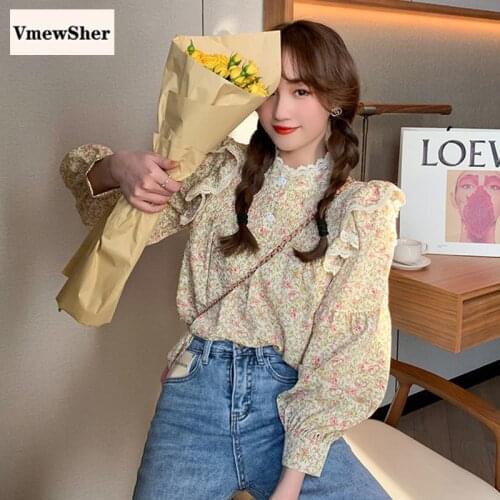 VmewSher Womens Chiffon Blouses