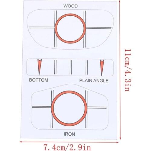 1 Box Label Club Doel Driver Iron Label Parts Sticker Tape High Quality