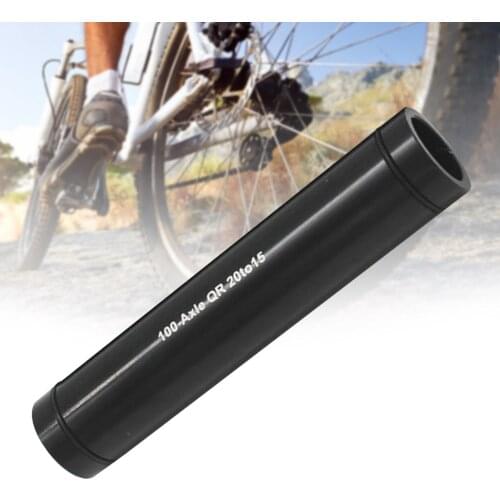 20/15mm Thru Axle Bicycle Front Fork Barrel Shaft For 100/110mm Quick Release Aluminum Alloy Repair Lightweight Hub Accessories