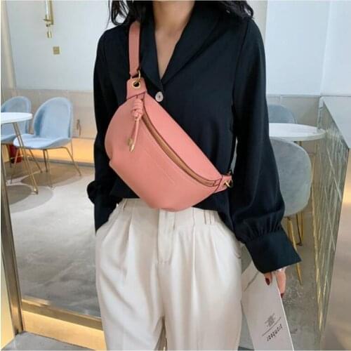 2021 Women Waist Packs Belt Bags New Shoulder Messenger Fashion Chest Crossbody Bag Pouch