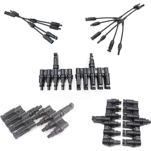 Solar panel accessories parallel solar connector for solar power system