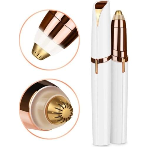 Eyebrow Trimmer Pen Automatic Epilator Eyebrow Electric Female Trimmer Portable Hair Remover Painless Eyebrow Shaper Shaver