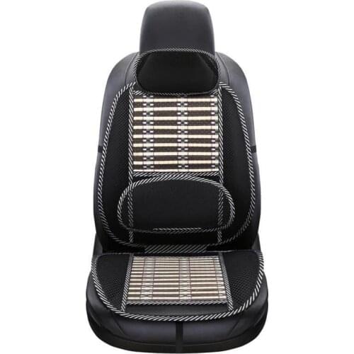 Car Seat Cooling Cushion Breathable Comfortable Car Cushion Bamboo Ventilation Suitable for All Cars, Trucks and 3-box Cars