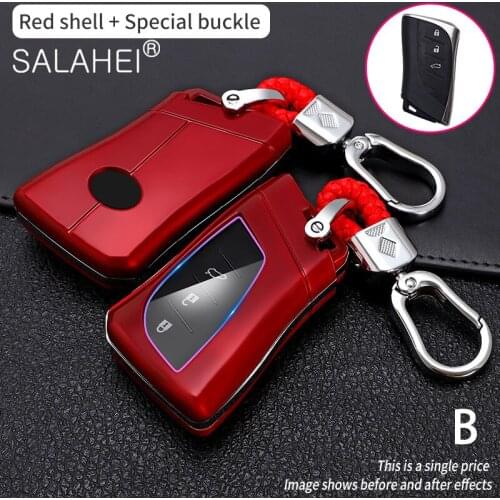 New ABS Car Remote Key Case Cover Holder For Lexus IS ES GS GX LS500H NX RX LX LC RC 200 250 570 2018 2019 Interior Accessories