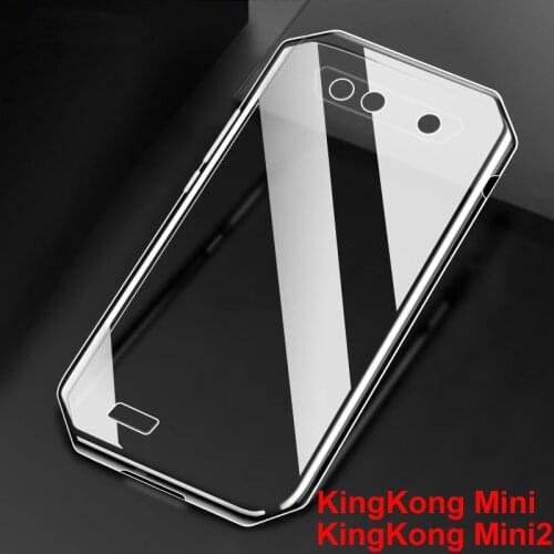 Case For Cubot King Kong Mini Silicon Cover Soft TPU Matte Black Phone Protector Coque For Cubot KingKong Mini2 Shell Back Capa