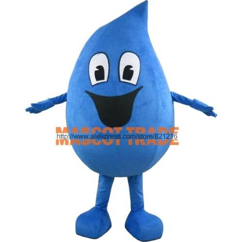 Cosplay costumes Adult Water Drop Mascot Costume,Free Shipping