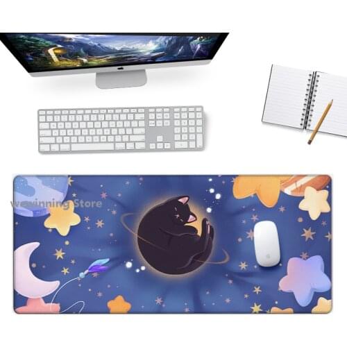 80x30cm Gamer Keyboard Pad Cool Large Gaming Mouse Pad cloud Computer XL Non-slip Office Laptop Mouse Mat Notebook Desk Mats
